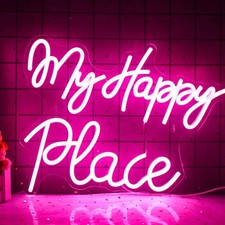 Neon Schild My Happy Place