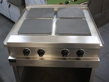 4 - Plattenherd Fa. MKN Optima 850, alle Platten Neu, Plattengröße 30 x 30 cm 