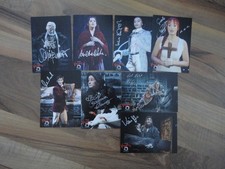 ** 8 Autogrammkarten *  Musical ** Tanz der Vampire   ** sign **