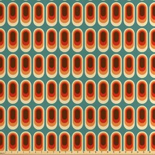 Retro Satin Stoff als