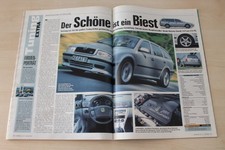 Auto Bild 21/1999 Skoda Octavia 1.8 T SLX von ABT mit 215PS im TEST auf 2 Seiten