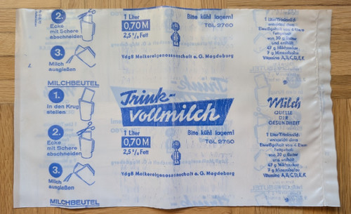 Original ddr milchbeutel - original,