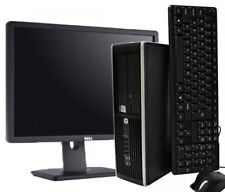 GÜNSTIGER SCHNELLER DESKTOP COMPUTER Set PC 22" Monitor Full Setup Bundle - WIFI - W10 Pro