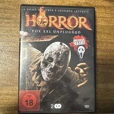 Horror Box XXL Unplugged - 6 Filme + Scream Maske [2 DVD's] NEU/OVP FSK18