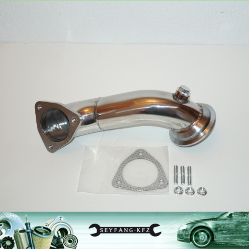 Edelstahl downpipe vorkat opel - downpipe,