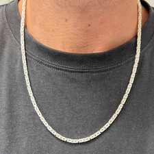 Königskette 4mm Massiv 925