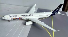 12887 Lufthansa Fanhansa A330-300 D-AIKQ "Diversity", 1/200, Gemini G2DLH1221