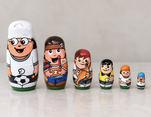 Mainzelmännchen matroschkas - mainzelmännchen,