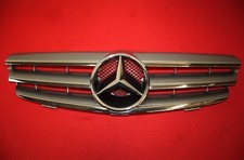 Kühlergrill Mercedes-Benz W209 CLK Kühlergitter Frontgrill A 2098800223 Silber