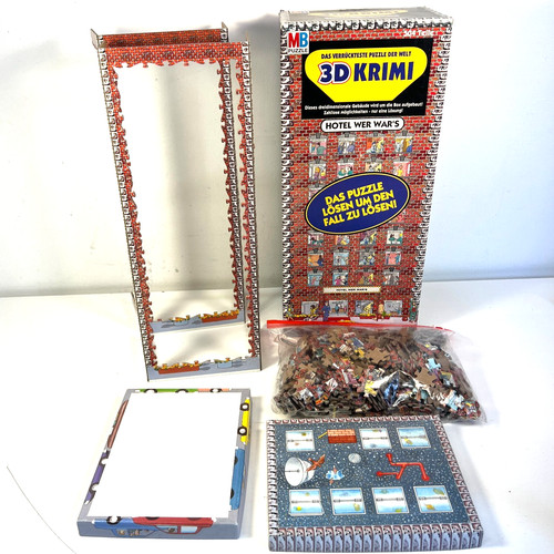 Krimi puzzle 504 teile - 3d,