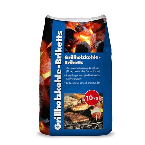 Grillbriketts kg - 10,
