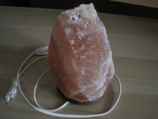 Salzlampe + ca 2,5 kg + ca 18,5 cm hoch + voll funktionsfähig