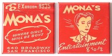 Mona's 440 Club FRIDGE MAGNET