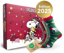 Peanuts Socken Damen Adventskalender  NEUES Modell TOP 2025