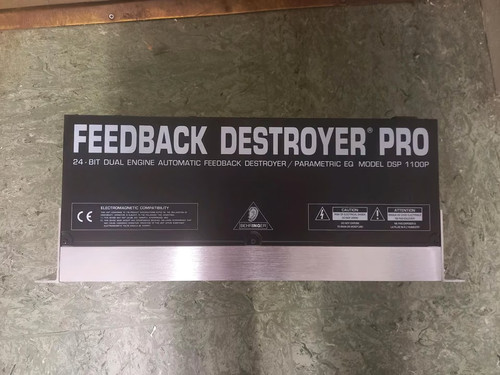 Behringer feedback destroyer - behringer,