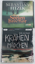 2x Thriller als Hörbuch SEBASTIAN FITZEK DER SEELENBRECHER 4CD + Krähenmädchen