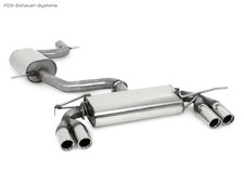 Duplex sport exhaust system