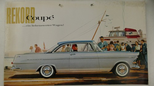 Opel rekord coupé 1963 - opel, ca.