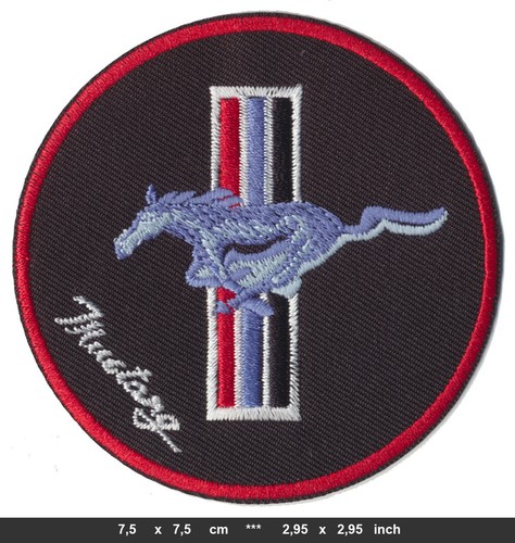 Mustang patches aufnäher - mustang,