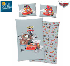 Disney Cars - Auto Bettwäsche, McQueen Hook, 40x60 + 100x135 cm, 100% Baumwolle