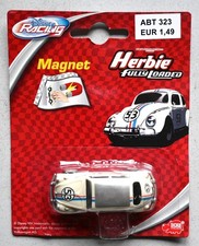 Modellauto VW Käfer Herbie, Ausführung MAGNET (Fahrzeugunterseite), OVP Blister