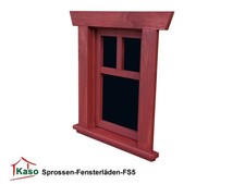 Spielhaus Sprossen-Fenster FS5