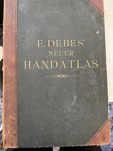 Debes neuer handatlas 1895 - e.,
