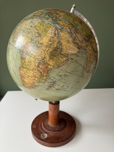 Antiker columbus erdglobus - columbus,