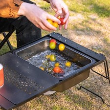 Edelstahl Camping Waschbecken