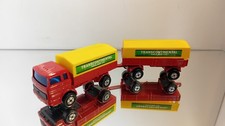 Matchbox Superfast Two Pack TP-1 Mercedes Truck & Trailer Excellent