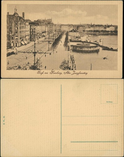 Ansichtskarte hamburg - ansichtskarte,