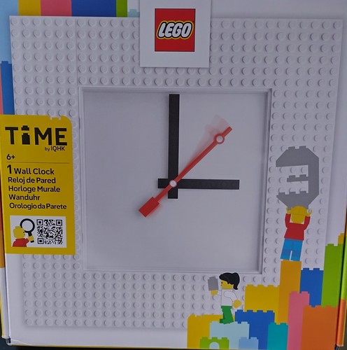 Lego wanduhr neu iqhk - wanduhr,