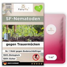SF Nematoden gegen Trauermücken & Thripse | 3-10 Mio | 15-100 Pflanzen FairyFly