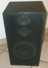 Lautsprecherboxen 3 Weg System Schwarz