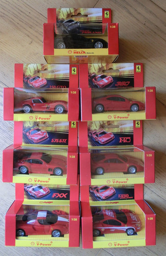 Ferrari sammlung shell - ferrari,