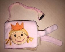 Kleines sehr weiches Baby Fühlbuch Plüsch Stoff zum Binden bzw. Anklippsen