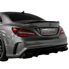 Heckspoiler Passend für MERCEDES CLA C117 W117 in V-Design, Lackiert Schwarz 197