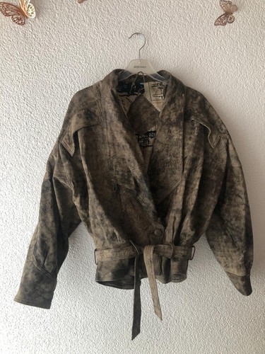 Vintage damen lederjacke - vintage,