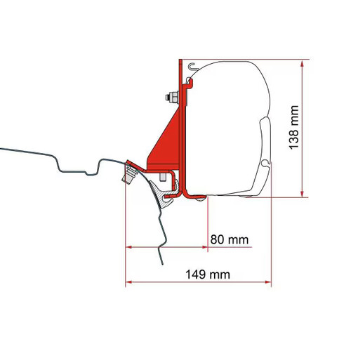 Fiamma f45 adapter kit - fiamma,