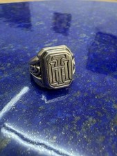 Silber 800er - Siegelring Ring