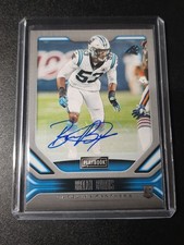 Brian Burns - Playbook Football 2019 - Carolina Panthers - Auto - RC