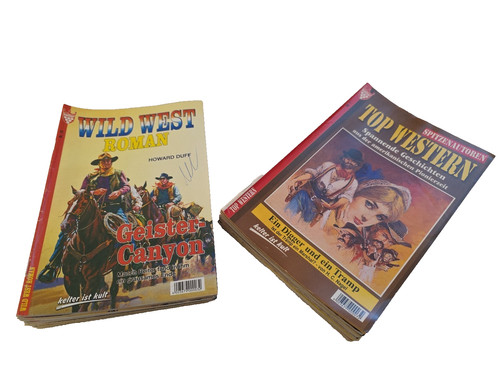 Westernromane verschiedene - 20,