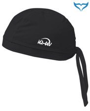 iQ UV 50+ Bandana Cap M L XL black schwarz Kappe Kopftuch Bademütze Company Neu