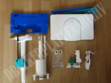 WISA RENOVIERUNGSSET 2100 Spülkasten Drückerplatte Füllventil Ablaufventil etc.
