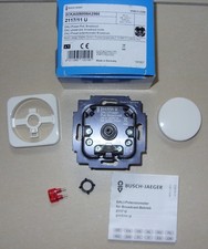 Busch-Jaeger Drehdimmer Einsatz mit Dreh- / Druckknopf 2117/11 U