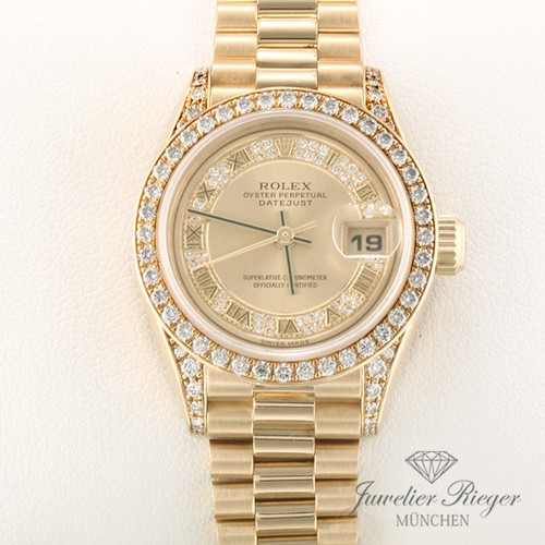 Rolex lady datejust gelbgold - datejust,
