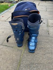 Salomon 4.0 Symbio Downhill Schnee Skischuhe blau 27,5 selten Vintage 