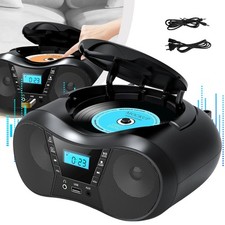 Tragbarer player radio - tragbarer, cd