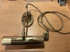 Jahn Klavierlampe Messing Vintage Bürolampe