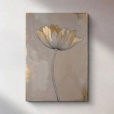 Wandbild Kunstdruck Blume